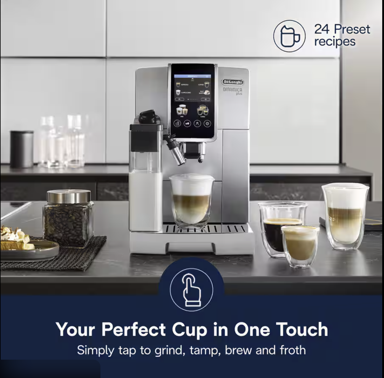 Delonghi Dinamica Plus Espresso Coffee Machine